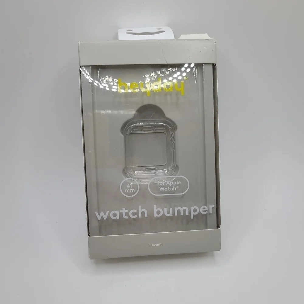 New Heyday Clear 41mm Bumper for Apple Watch